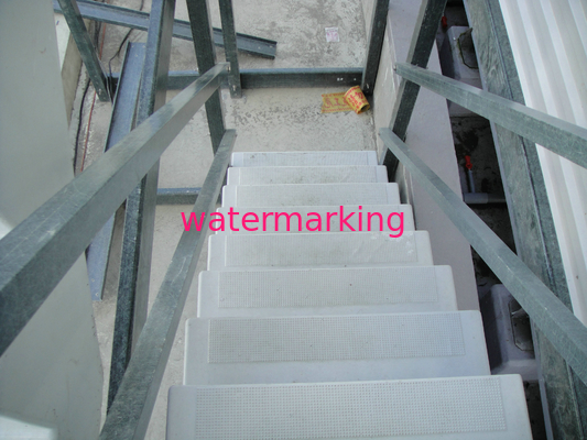 FRP Maintenance Stairway Cooling Tower Parts , Customized Height