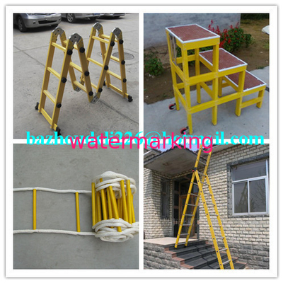 ladder&amp;amp;straight ladder,FRP Square Tube A-Shape insulated ladders