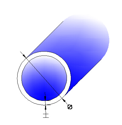 Fiber Glass  Non-magnetic FRP Pultrusion Round Tube Nonconductive Thermal Insulation  1