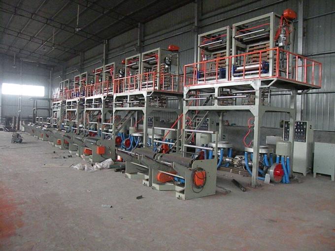 LDPE / HDPE Blown Film Extrusion Machine With SSR +PID Temperature Control 1