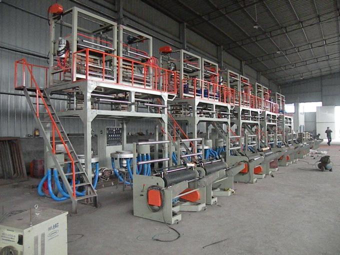 LDPE / HDPE Blown Film Extrusion Machine With SSR +PID Temperature Control 0