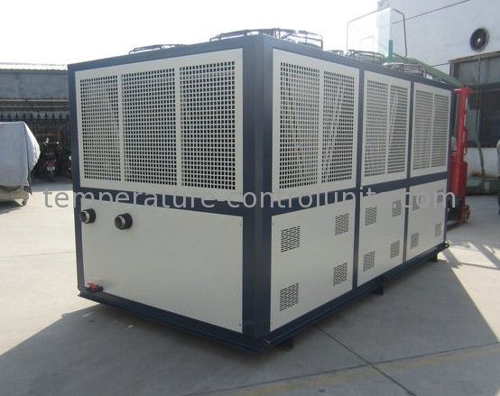 CE / ISO Air Cooled Screw Chiller With Semi Enclosed Compressor 0