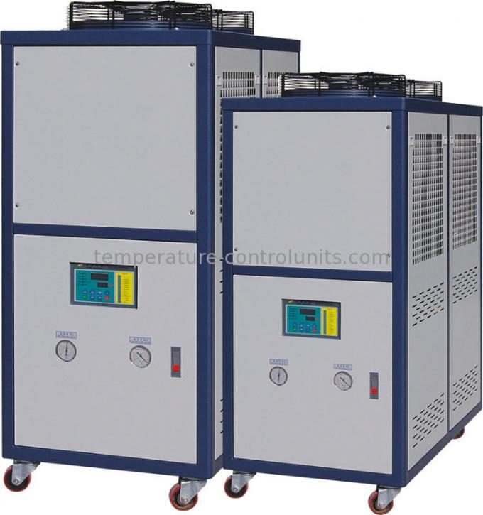 Plastic And Rubber Air Cooled Screw Chiller With Semi-hermetic Compressor 0