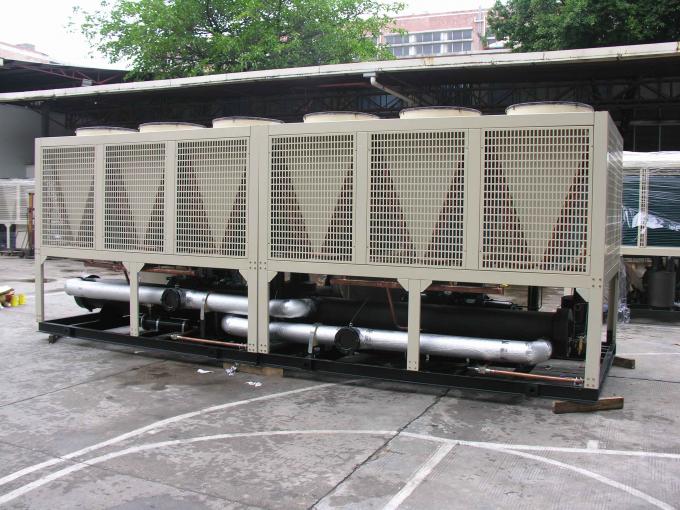 Central Air Cooled Screw Chiller , High effiency Chiller 380V/ 3ph / 50Hz 0