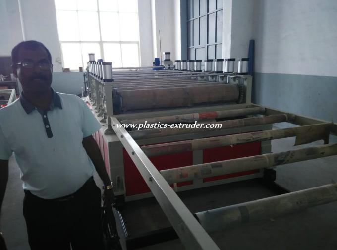 PVC Crust Foam Board Twin Screw Extruder Plastic Sheet Extrusion Machine 1