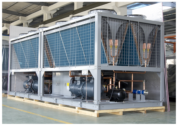 Commercial Air Cooled Water Chiller HVAC System Air Cooling Units 1