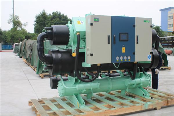 Injection / Molding / Plastic Industrial Water Chiller Water Cooled Screw Chiller 2