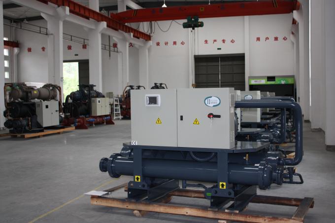 Single Compresor Series Air Cooled Screw Industrial Water Chillers Price 0