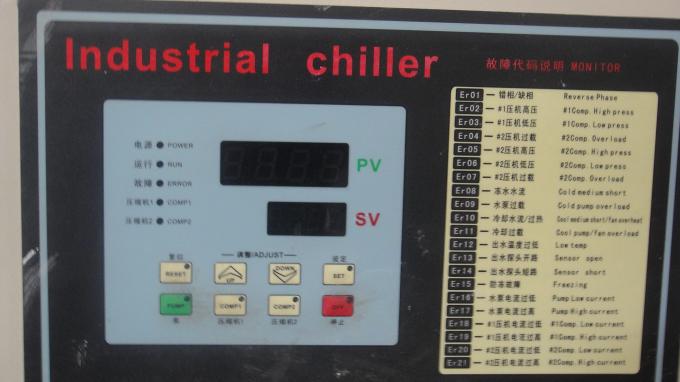 2HP Water Cooling Machine equipment , industrial water chiller 25KW 2