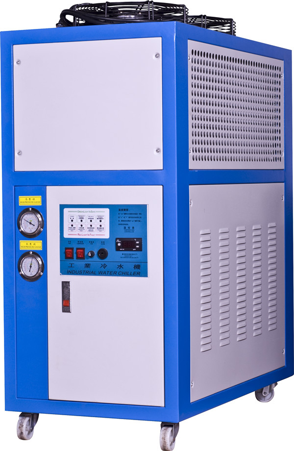 2HP Water Cooling Machine equipment , industrial water chiller 25KW 0
