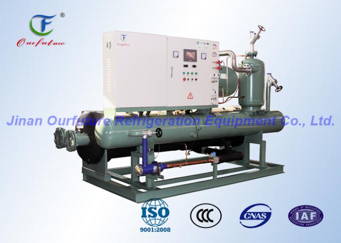 Carlyle Commercial Screw Water Cooled Refrigeration Condensing Units / Industrial Chiller 0