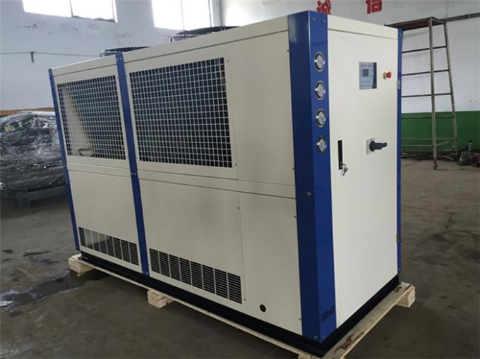 Industrial Water Chiller Machine Air Cooled Package Chiller 25 Ton 4