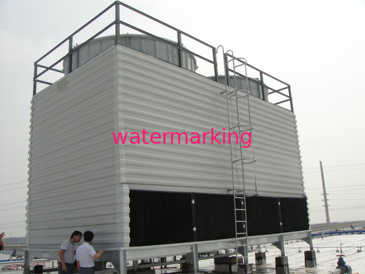 Industrial Water Cooling Tower With FRP Structure , Low Noise