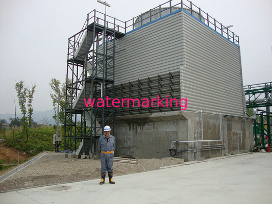 Large Square FRP Cooling Tower For Metallurgy Industry , Energy Saving
