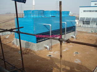 Large Counterflow Cooling Tower Steel Structure 1500 M3/H