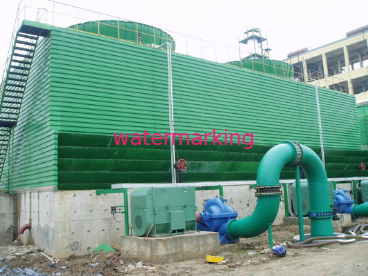 50 PPM Steel Counterflow Cooling Tower For Circulating Water System