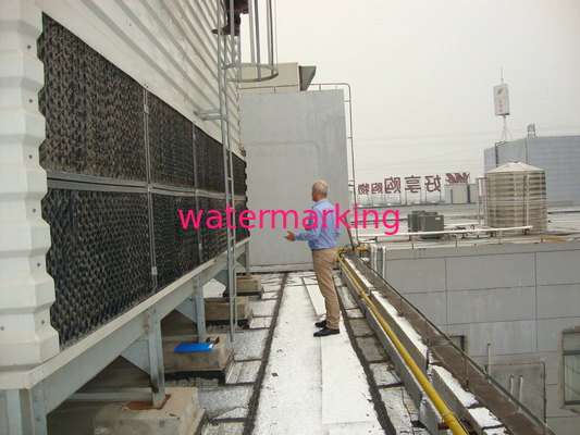 Anti corrosion PVC Inlet Louver For Cooling Tower , Air Inlet Louver