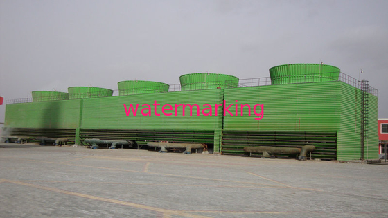 Energy Saving Square Water Cooling Tower , Mechanical Draft Cooling Tower