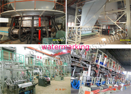 LDPE / HDPE Blown Film Extrusion Machine With SSR +PID Temperature Control