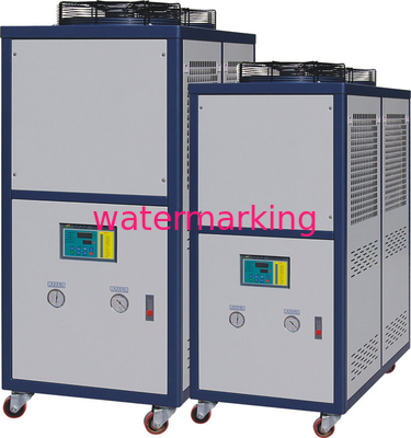 Plastic And Rubber Air Cooled Screw Chiller With Semi-hermetic Compressor