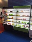 Supermarket Fruit Vegetalbe Display Open Deck Chillers Energy Saving