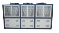 Low-temp Air Cooled Screw Chiller , Box Type Industry Water Cooling Machine