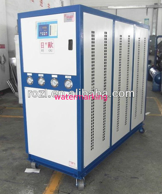 R22 380V Industrial Water Chiller With Single Compressor For Plastic Moulds