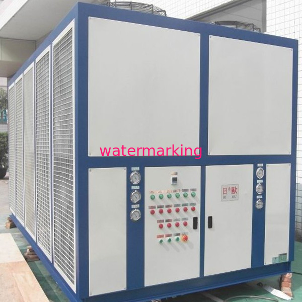 Programmable Industrial Water Chiller With Control Panle For Mechanical Industry , 50000m³/h Air Flow
