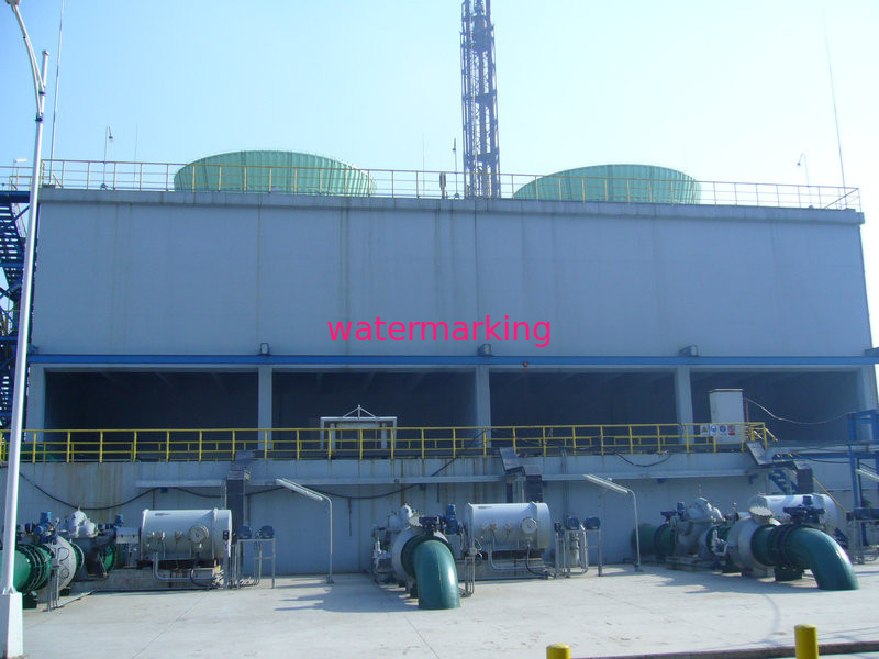 Anticorrosion Square Cooling Tower Equipment for Water Cooling