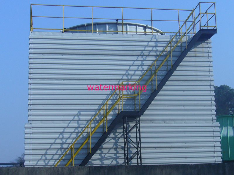 Efficient Open Square Cooling Tower , FRP Water Cooling Tower