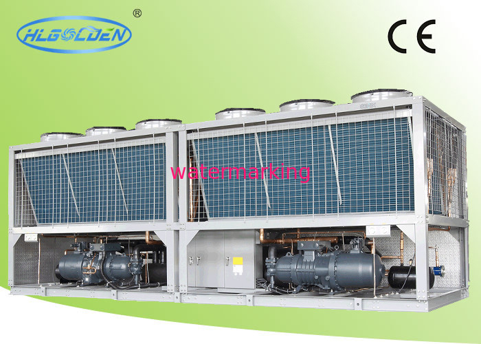 High Efficiency Air Conditioning Air Cooled Water Chiller with Double compressor