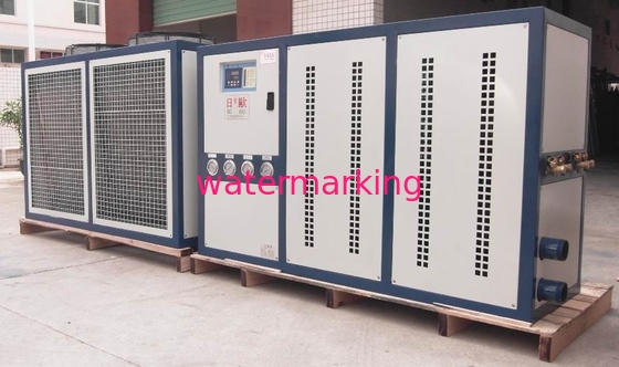 3phase 380V 50Hz 64 kw/h Split Type Air Cooled Water Chiller Unit With Shell and Tubes