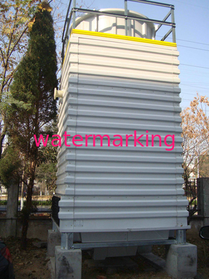 Counter-flow Fiberglass Square Cooling Tower Equipment With High Strength