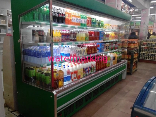 Good price Remote Cooling Vegetables Refrigerated Display Cabinets For Super Store online