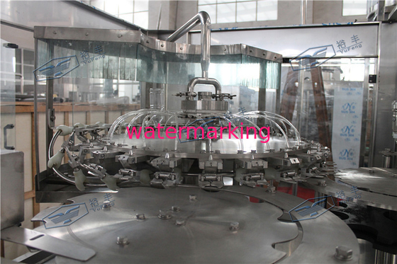 38mm Bottle Neck 24 Head Juice Filling Machine With Temperature Control