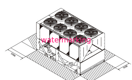 High Efficiency Electric Air Source Heat Pump With R134a Refrigerant
