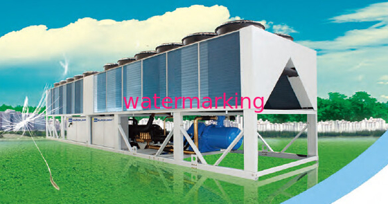 High Efficiency 719.6KW 3 Phase Industrial Air Cooled Screw Chiller