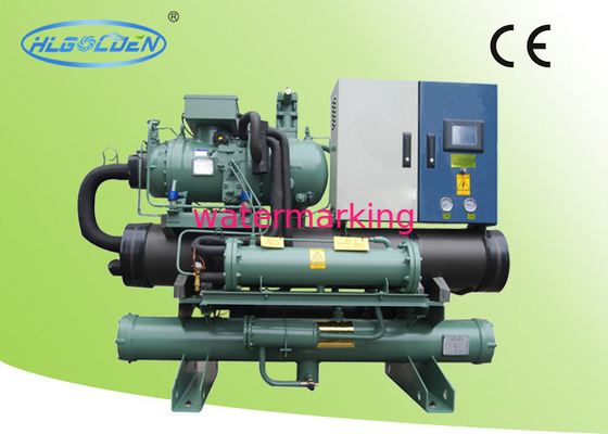 Injection / Molding / Plastic Industrial Water Chiller Water Cooled Screw Chiller