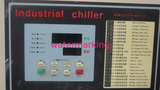 2HP Water Cooling Machine equipment , industrial water chiller 25KW